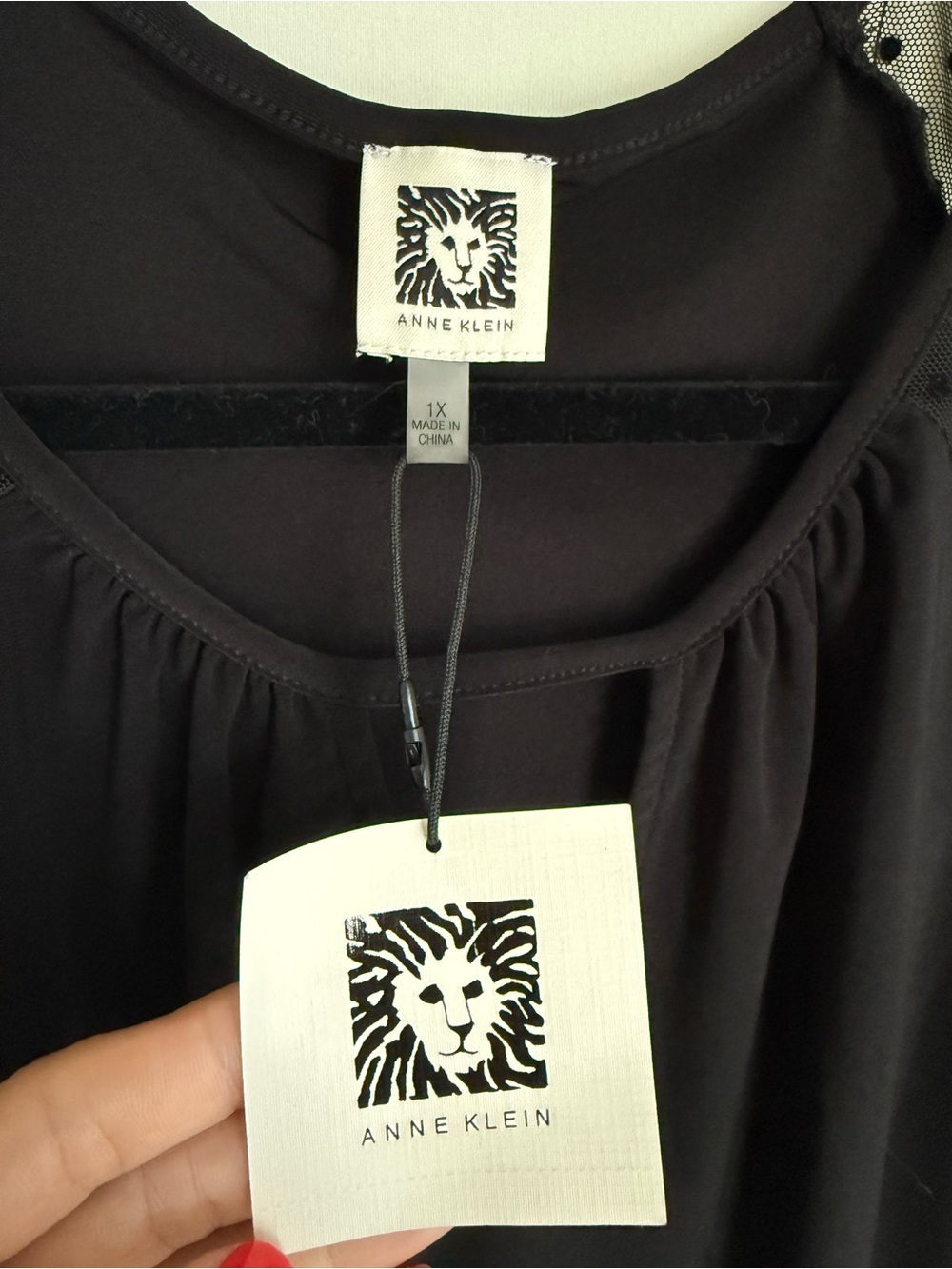 Anne Klein blouse •  NWT • Women’s 1X - Picture 2 of 7
